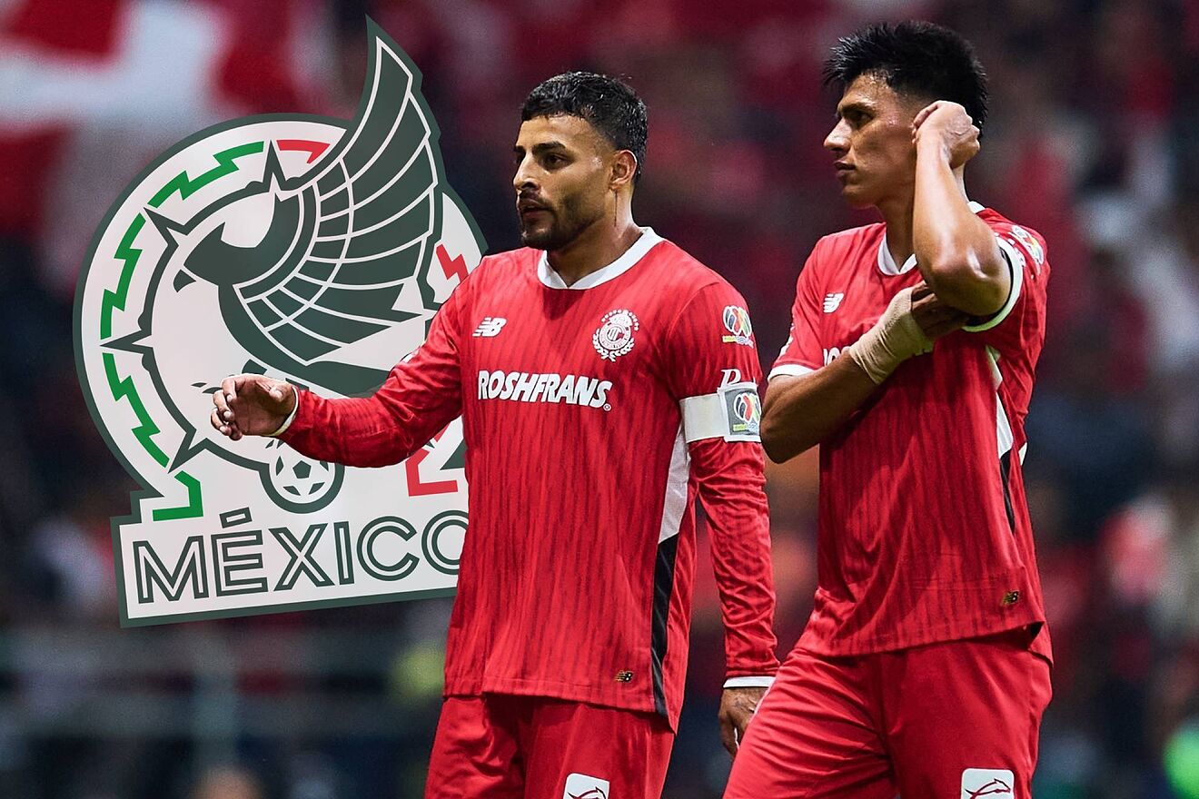 Alexis Vega y Jesús Gallardo no jugarán con Toluca en Concachampions