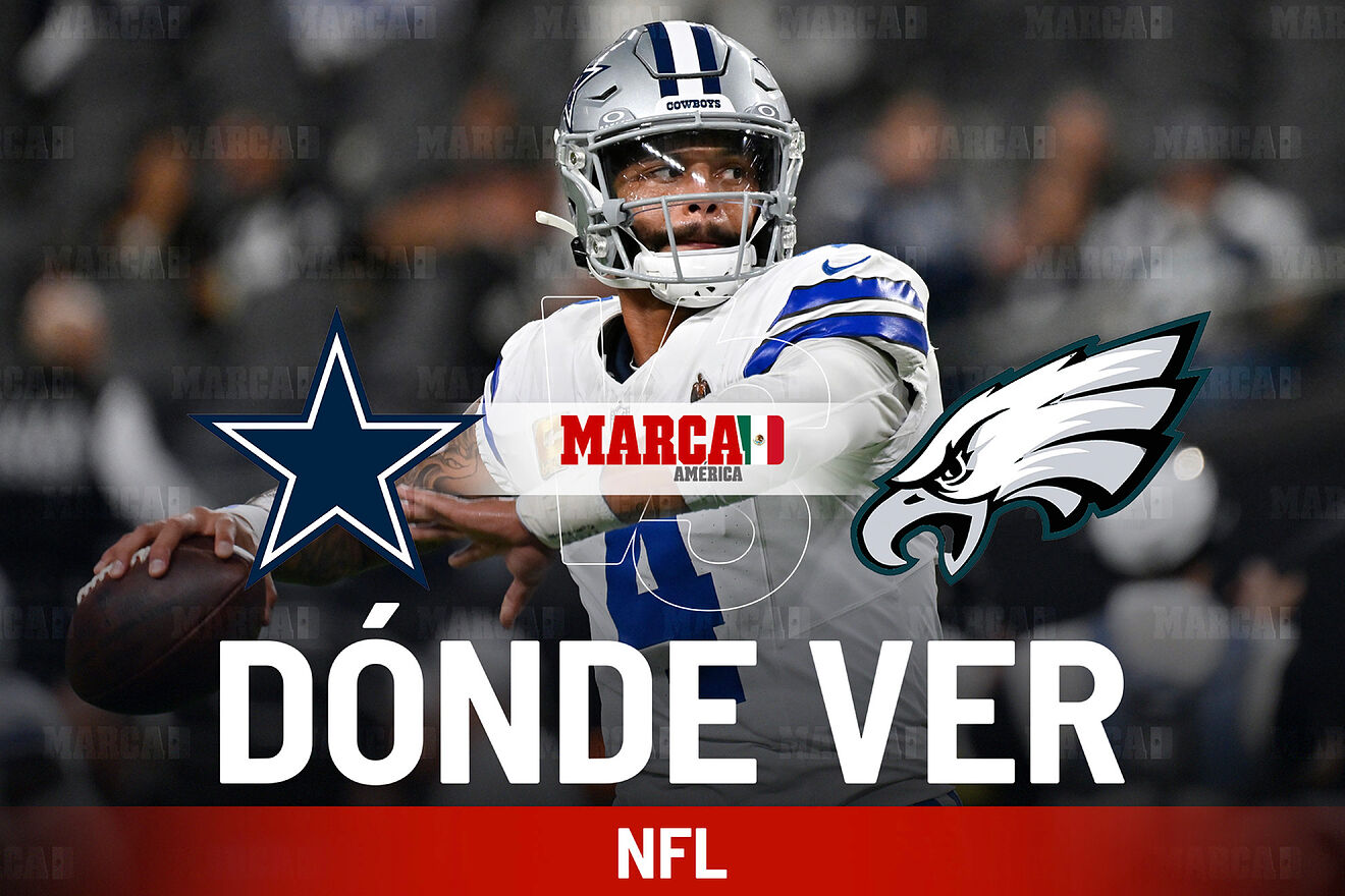 Cowboys vs Eagles: Donde ver la NFL hoy y a qu� hora se enfrentan Dak...