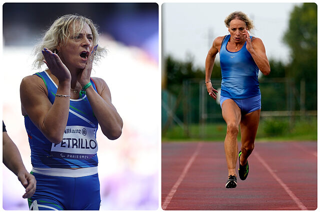 Valentina Petrillo hizo historia este d�a en Par�s.