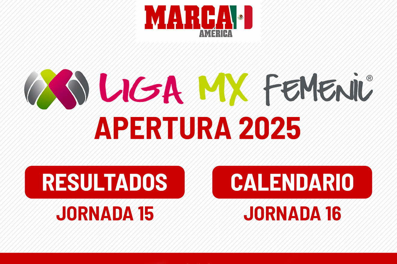 Liga MX Femenil: todos los resultados de la Jornada 15 y Calendario de ...