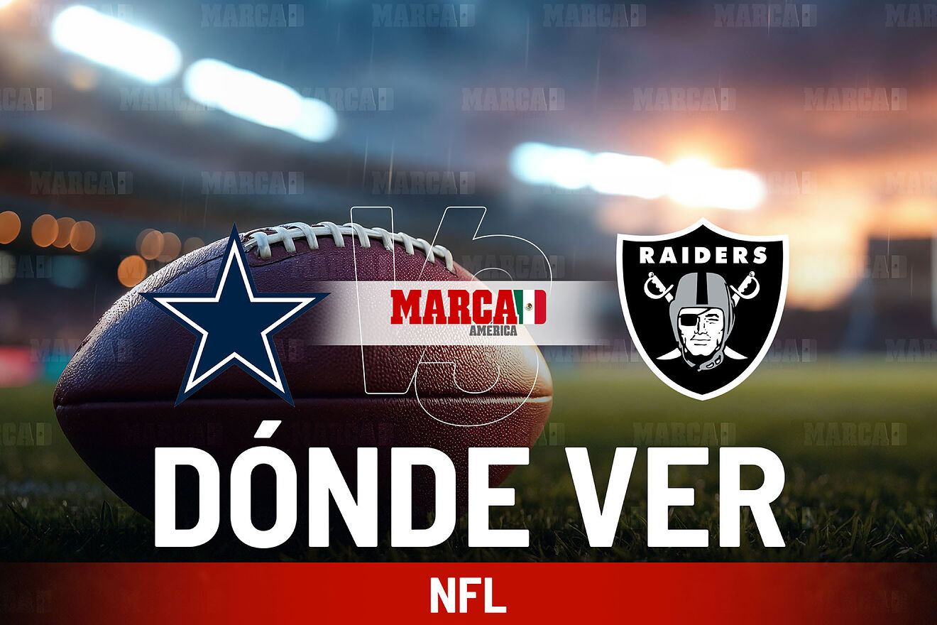 Cowboys vs Raiders: Dónde ver la NFL hoy y a qué hora es el partido...