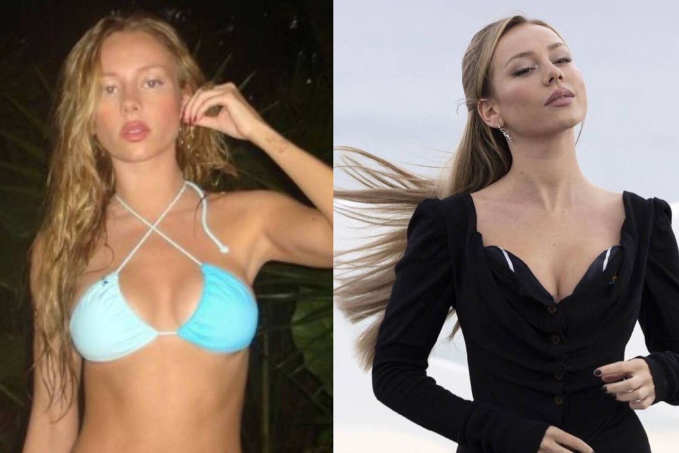 La modelo y actriz espa�ola Ester Exp�sito seduce en Colombia con...