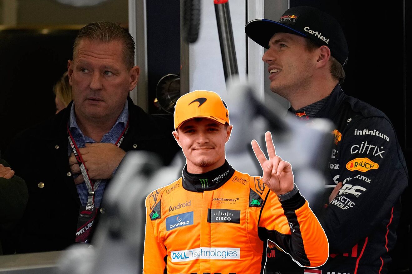 El clan Verstappen sabe de la presi�n que hay en Lando Norris