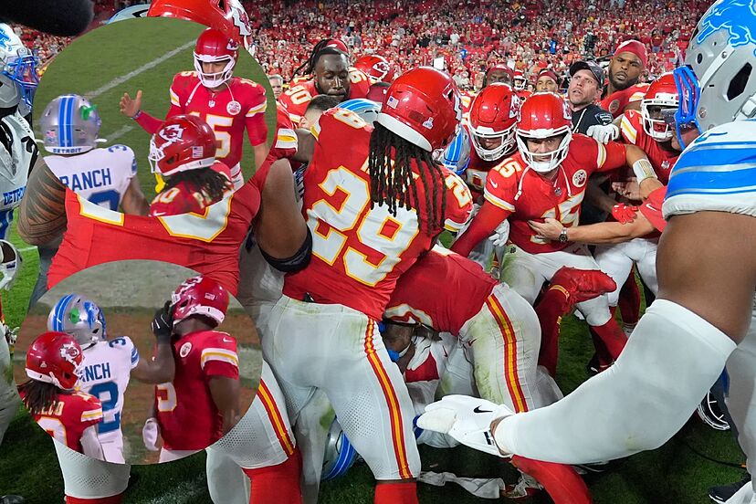 Chiefs - Lions: Brian Branch desata pelea en la NFL al ignorar a Patrick Mahomes y atacar a JuJu Smith-Schuster | MARCA México