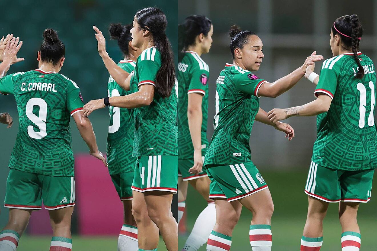 M�xico Femenil golea en inicio de Eliminatorias a Mundial 2027.