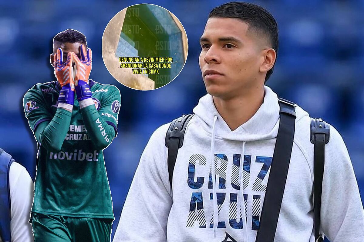 Kevin Mier, portero de Cruz Azul, enfrenta demanda por abandonar su vivienda en CDMX