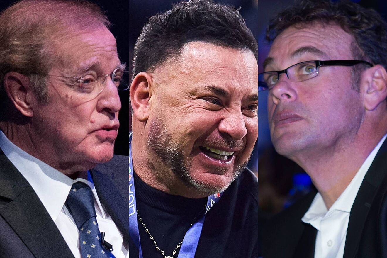 Jos� Ram�n Fern�ndez, Turco Mohamed y David Faitelson.