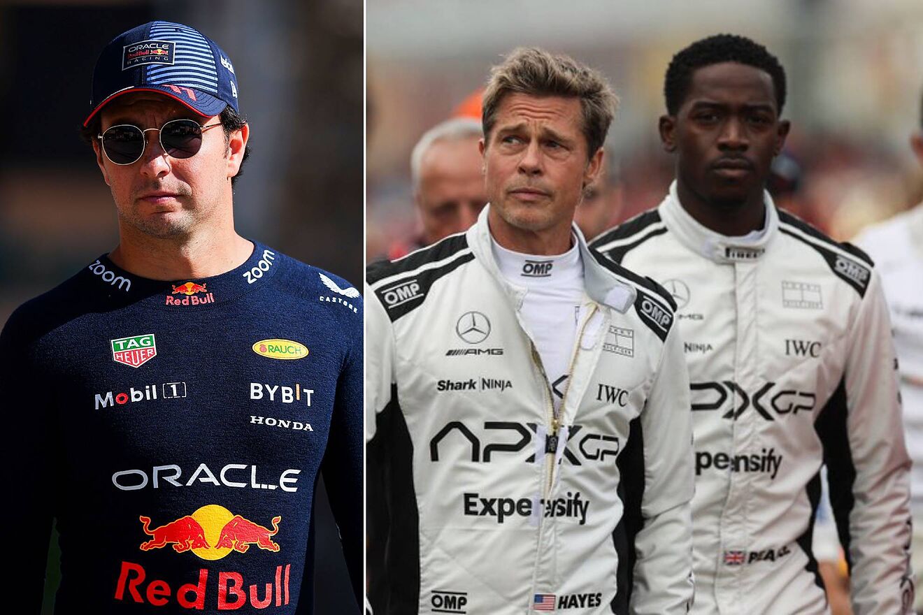 Checo P�rez 'estrella' del �ltimo tr�iler de la pel�cula F1 con Brad Pitt