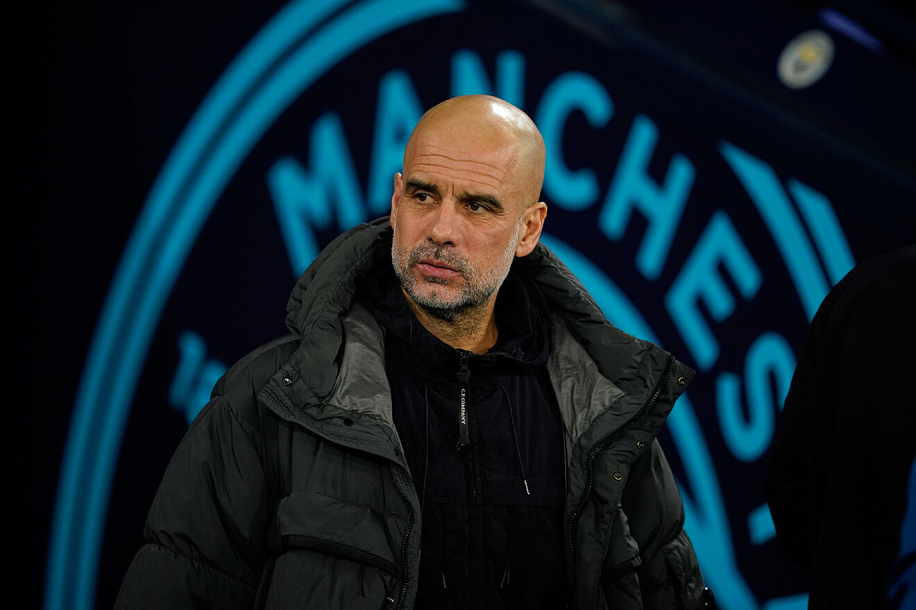 Guardiola, entrenador del Manchester City.