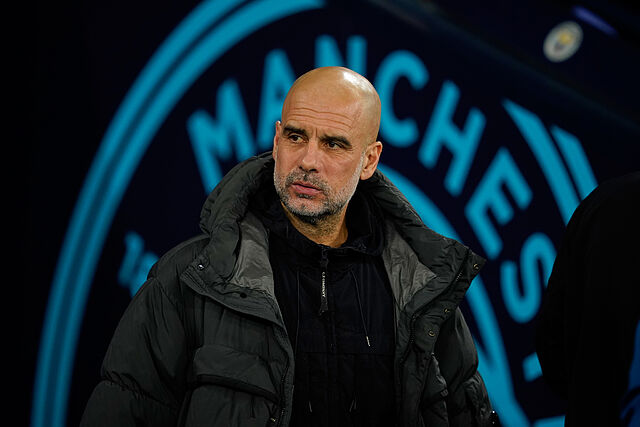 Guardiola, entrenador del Manchester City.