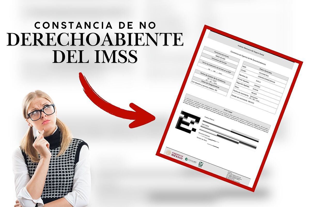 ¿Cómo sacar la constancia de no derechohabiente del IMSS 2025? | MARCA