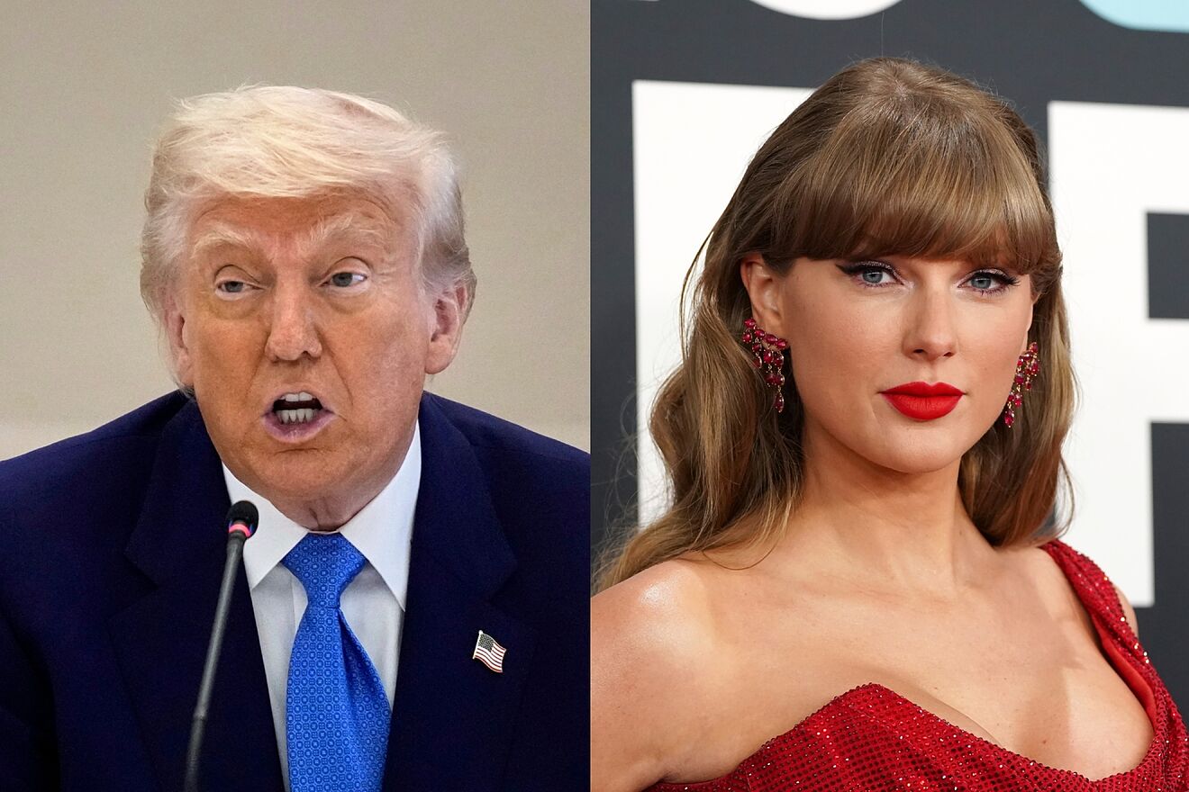 Donald Trump presume que gracias a su odio termina el �xito de Taylor Swift