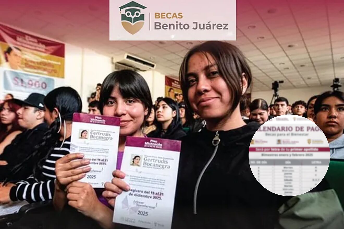 �Qu� apellidos reciben del 16 al 20 de Febrero el pago de la Beca...