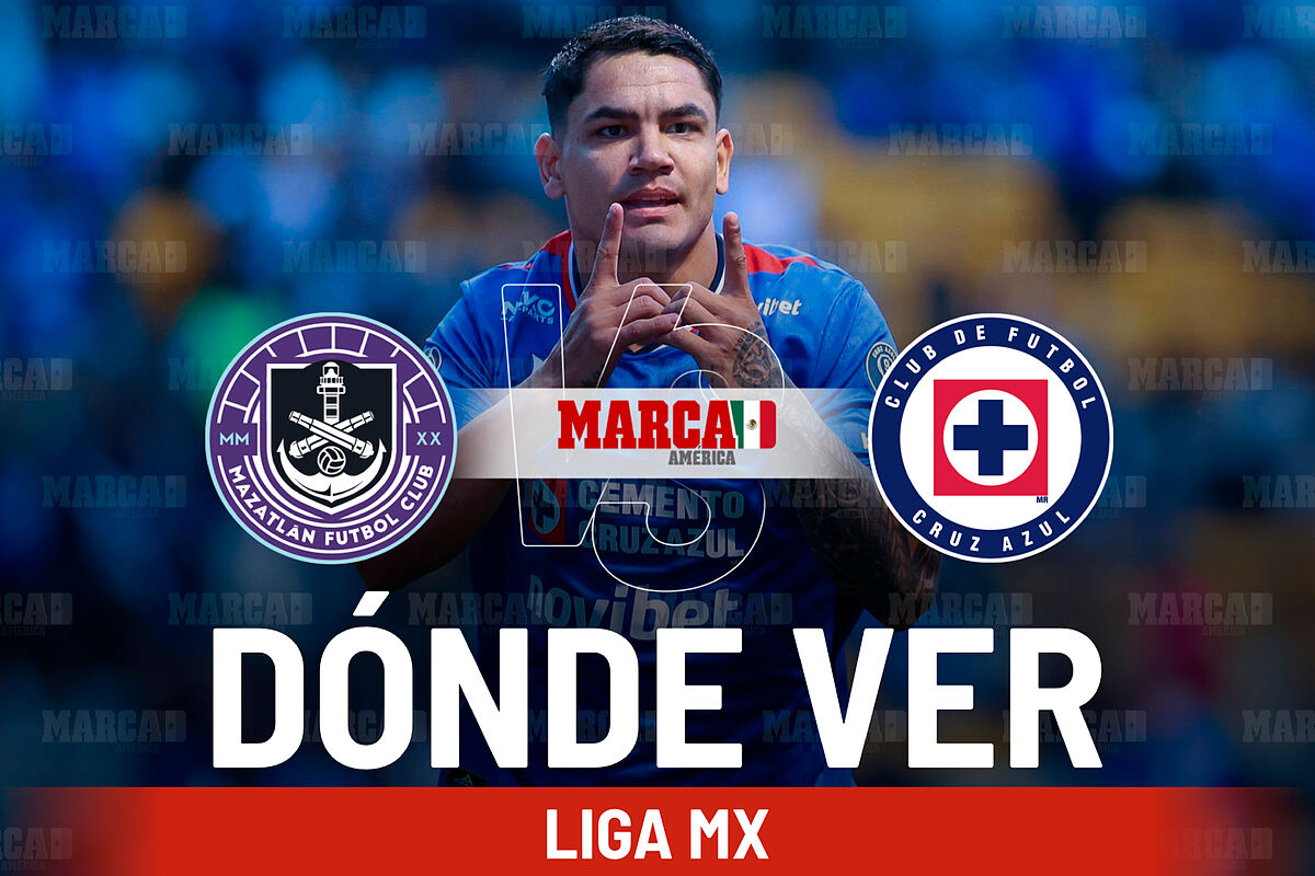 Mazatl&aacute;n vs Cruz Azul: D&oacute;nde ver el partido y a qu&eacute; hora inicia el duelo de la jornada 12
