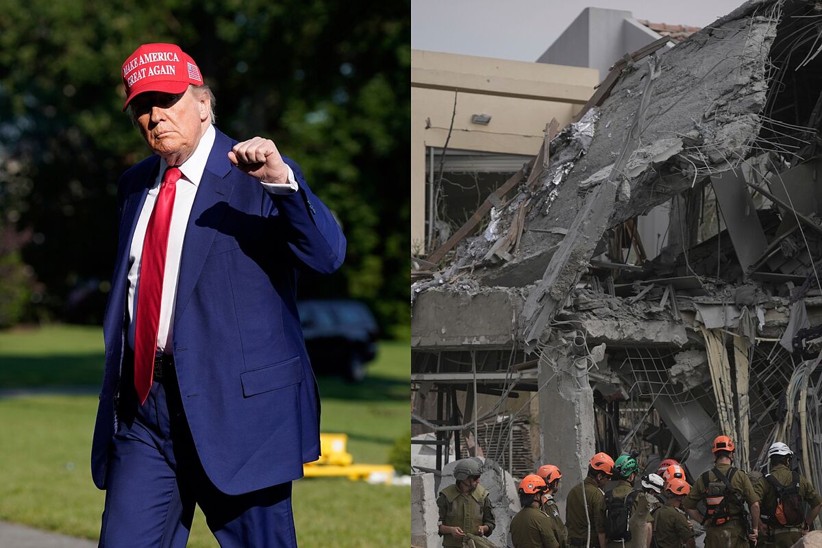 Trump anuncia fin de la guerra entre Irán e Israel; apenas horas ...