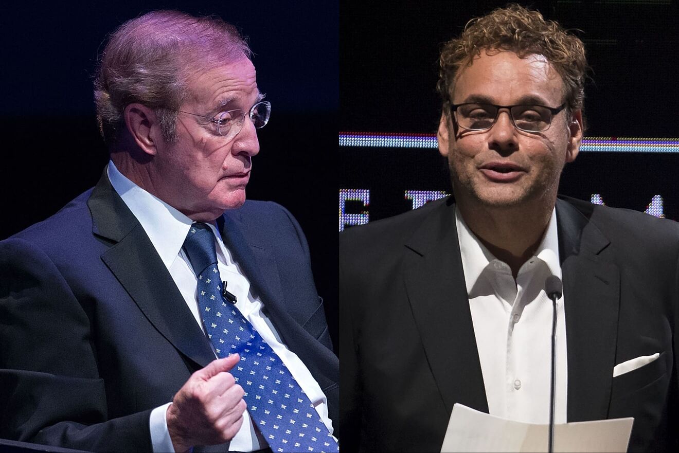 Jos� Ram�n Fern�ndez (izq.) acusa a David Faitelson de haber creado...