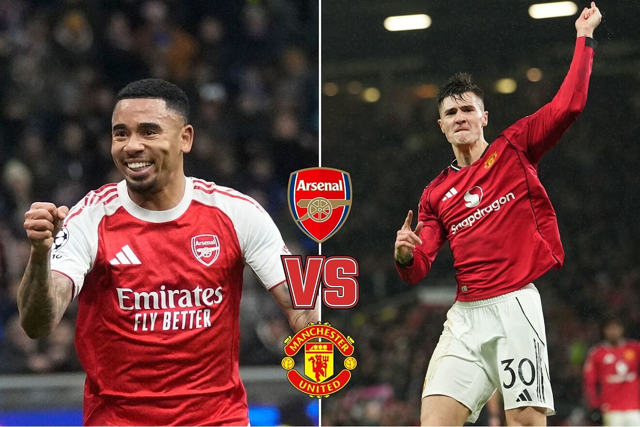 Arsenal vs Manchester United: D�nde ver, posible alineaci�n y a qu�...
