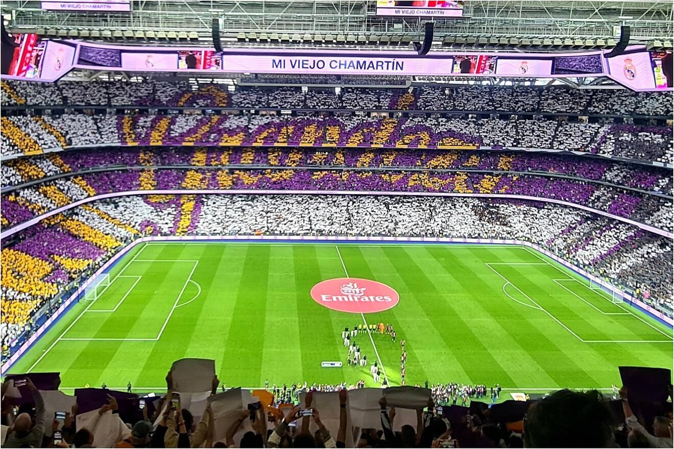 As� luc�a el Santiago Bernab�u antes del Real Madrid vs. Barcelona