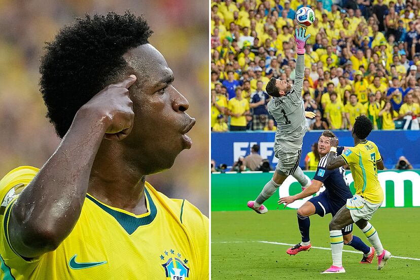 Escocia - Brasil: Goles y resumen Escocia vs Brasil: César Ramos niega hat-trick de Vinicius y Javier Aguirre 'sonríe' por probable rival de México - Mundial