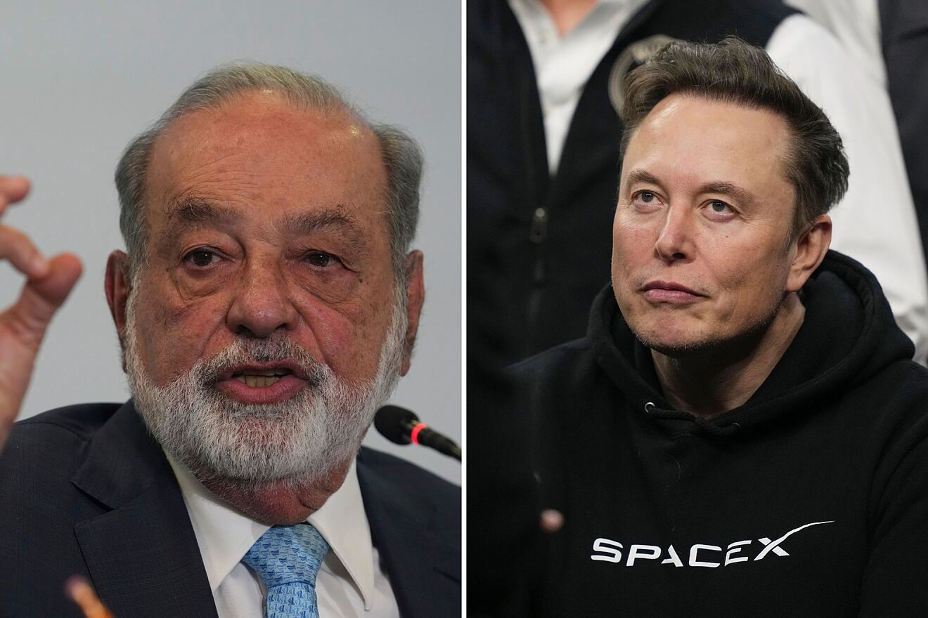 Elon Musk le declara la guerra a Carlos Slim con su negocio más valioso en México