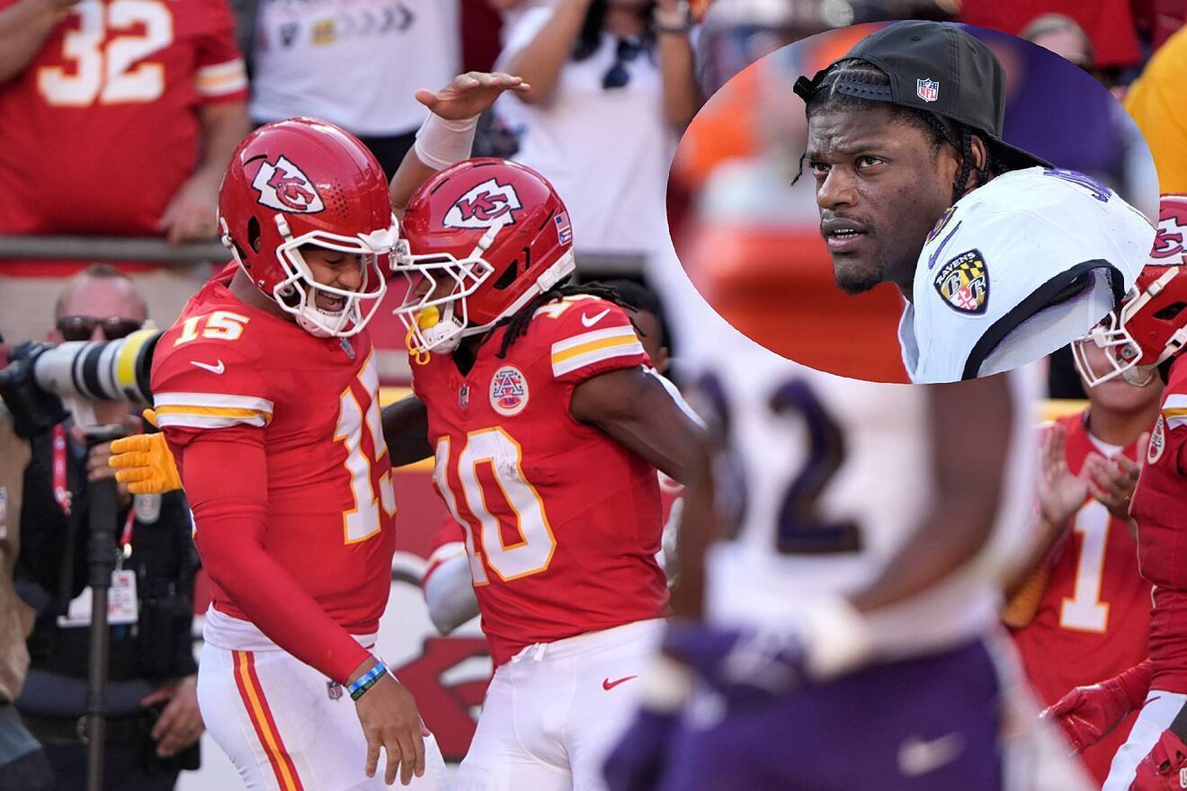 Patrick Mahomes derrot� a Lamar Jackson.