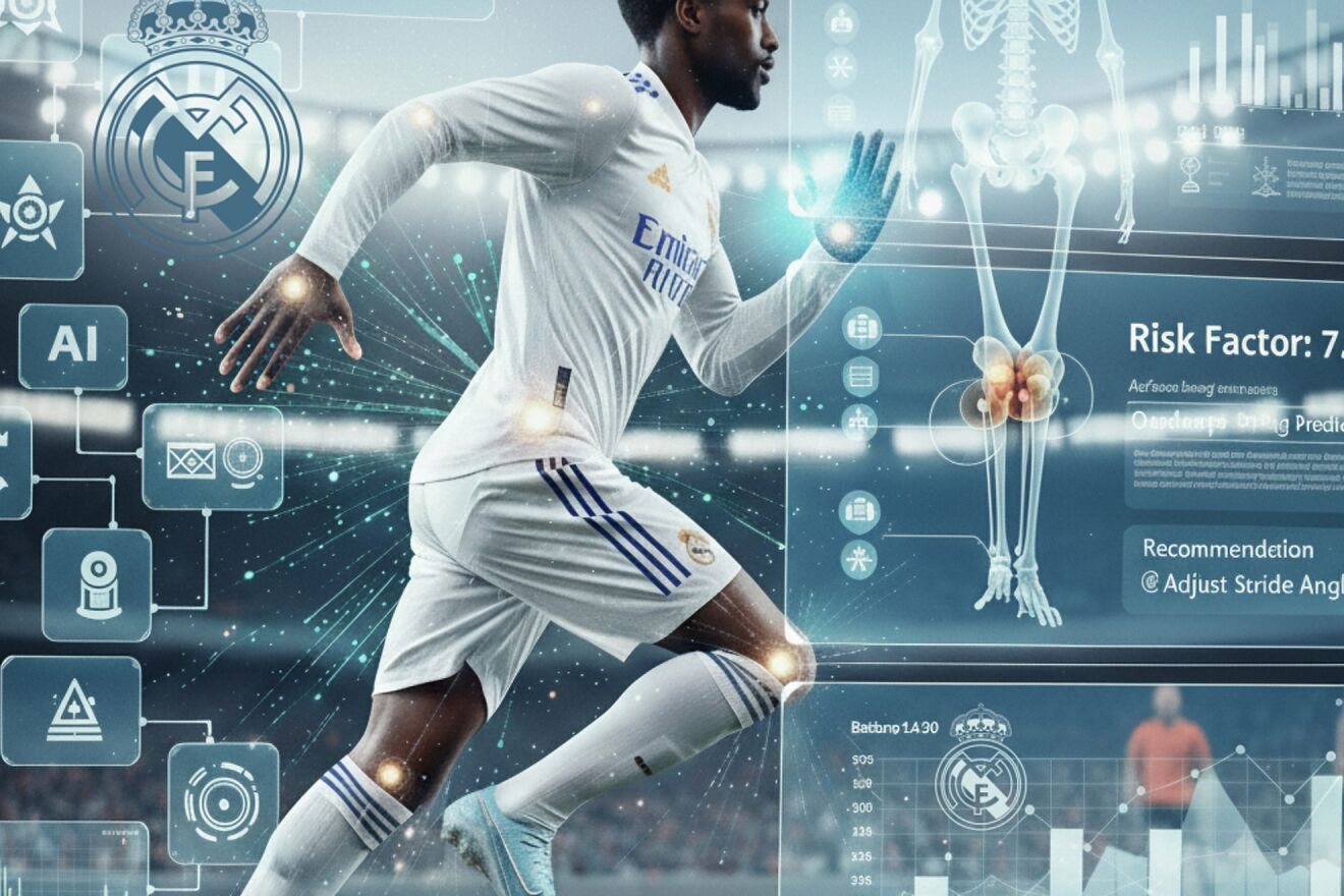 As� es como la inteligencia artificial revoluciona la prevenci�n de lesiones en el Real Madrid