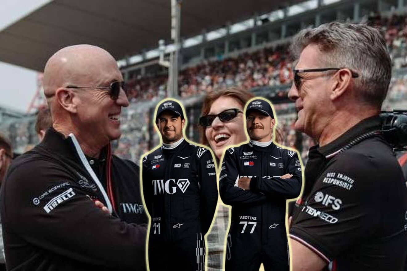 Sergio Pérez Valtteri Bottas Cadillac F1 Graeme Lowdon Dan Towriss