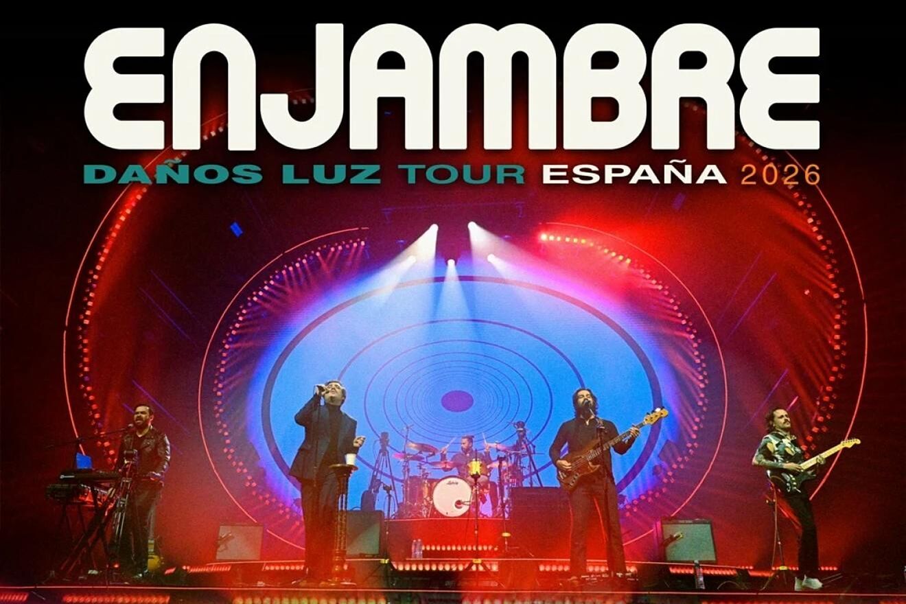 Enjambre llega a Espa�a con 'Da�os luz', su nuevo �lbum