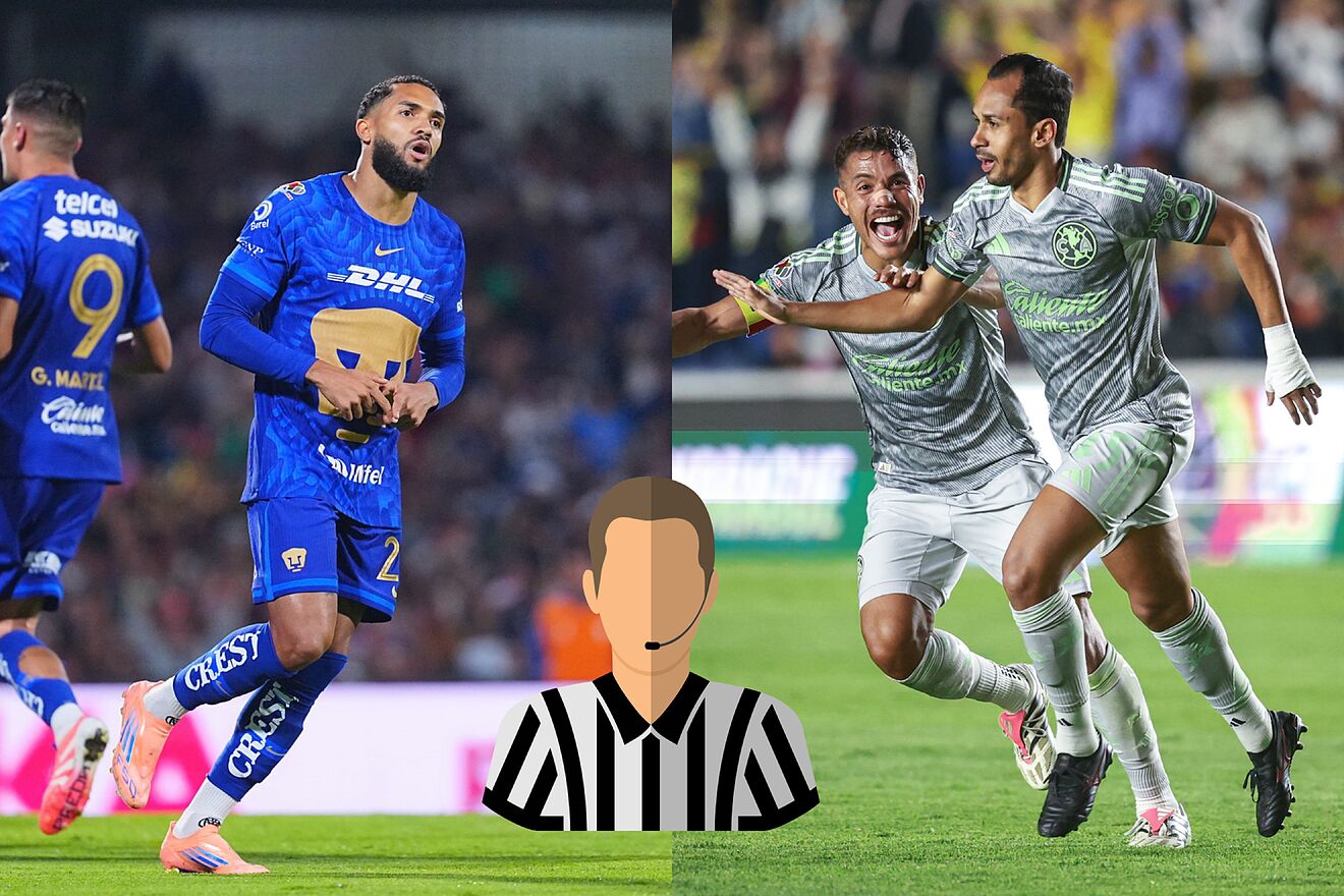 Pumas vs Am�rica: �Qui�n ser� el �rbitro del partido de Liga MX...