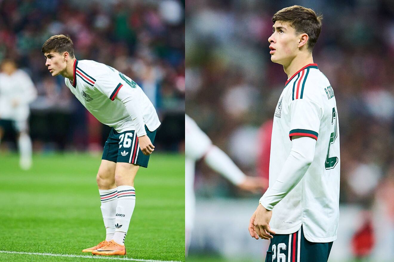 Tremendo oso de la Hormiga Gonz�lez en el M�xico vs Portugal