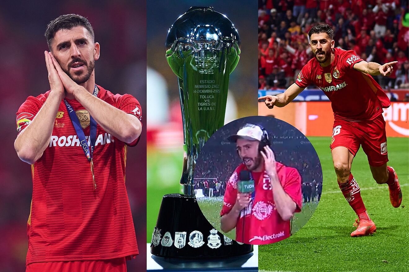 Paulinho Bicampeon con Toluca