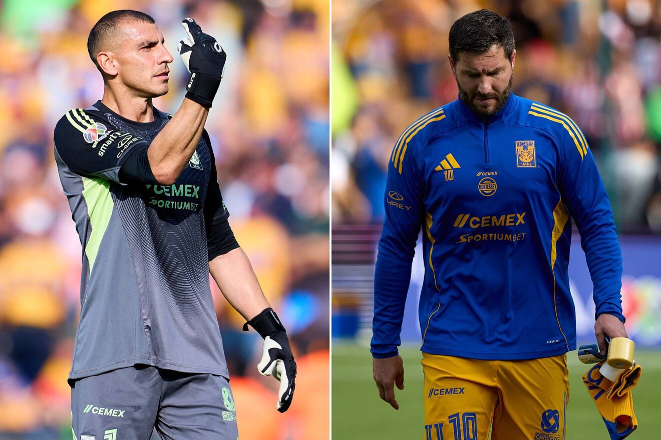 Nahuel Guzm�n Tigres UANL Andr�-Pierre Gignac Liga MX