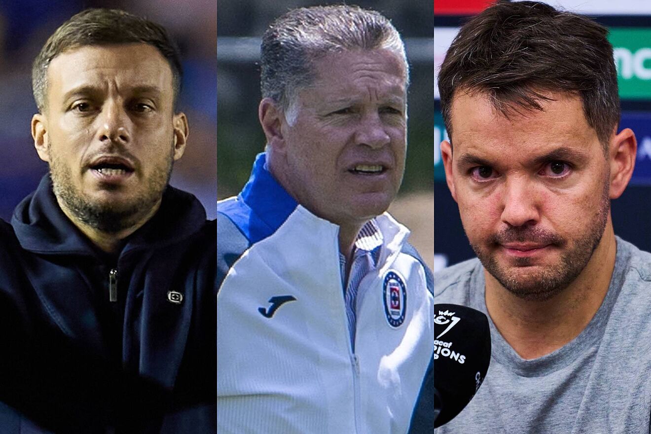 Mart�n Anselmi, Ricardo Pel�ez y Nicol�s Larcam�n.