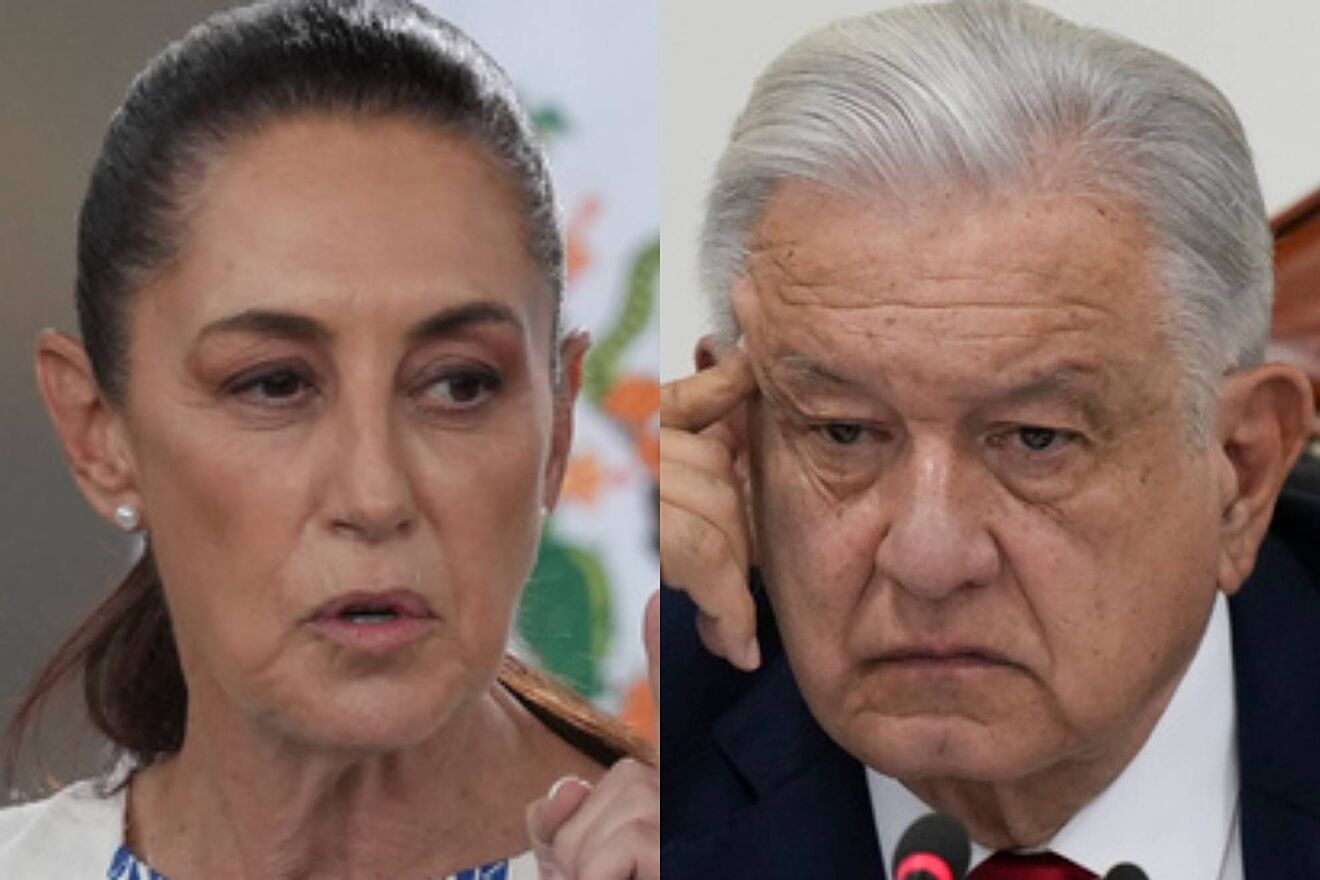 Claudia Sheinbaum Pardo y Andr�s Manuel L�pez Obrador.